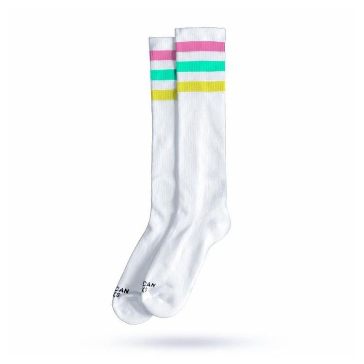 American SOCKS - vice city - KNEE HIGH - TAILLE UNIQUE