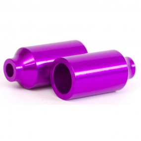 BLAZERPRO SCOOTER PEGS CANISTA ALLOY ( Pair ) WITH BOLTS ( Purple )