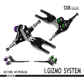 CGB i-Gizmo integrated truck/bracket