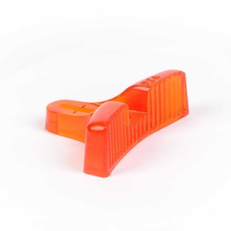 Footstop concave en urethane de Riptide orange