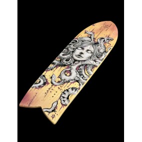 Surfskate medium Unique Collab Artiste M'Dine Tattoo